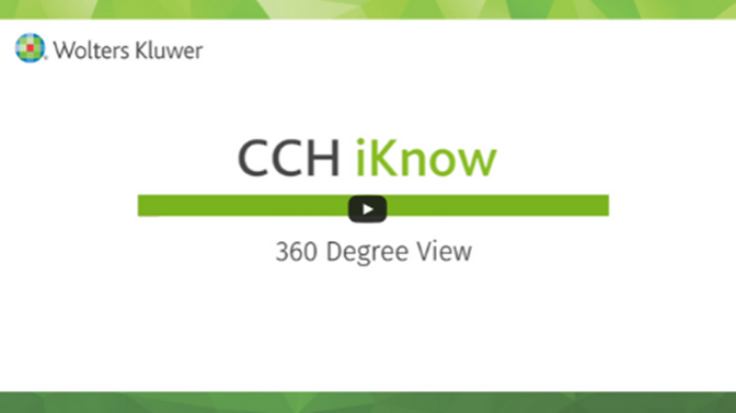 CCH iKnow 360 degree view